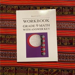 Workbook Grade 9 Math With Answer Key Author Eran I. Levin (New)